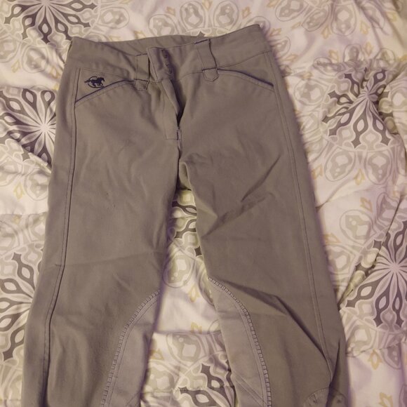 Piper Riding Breeches - Charcoal/grey color | Size: 24R - Picture 1 of 8